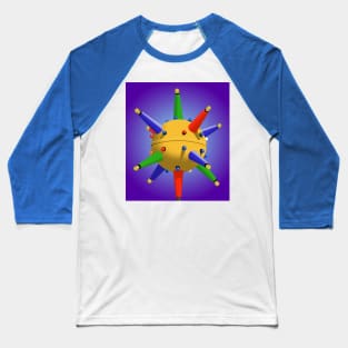 Googie Satellite Baseball T-Shirt